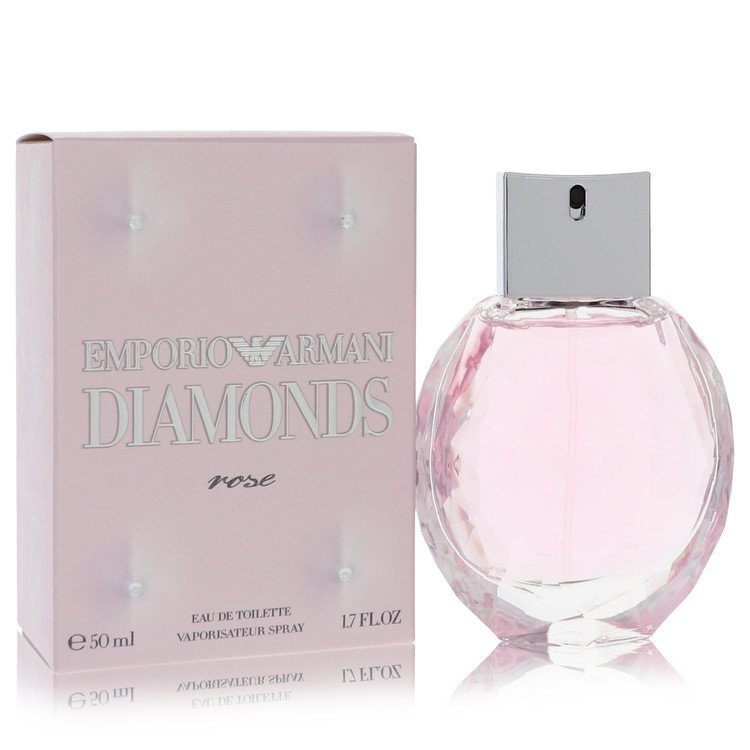 Emporio Armani Diamonds Rose by Giorgio Armani Eau De Toilette Spray 1.7 oz Emporio Armani Diamonds Rose by Giorgio Armani Eau De Toilette Spray 1.7 oz